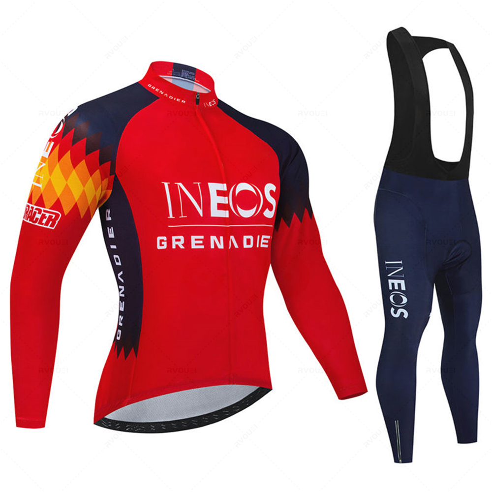 Cycling Bib Shorts - Ineos Team Men Spring Sport Cycling